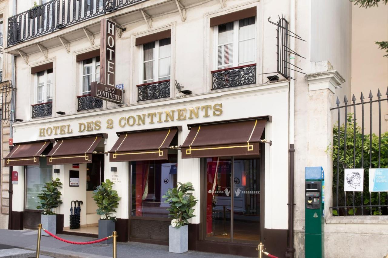 Hotel Des Deux Continents Paris Eksteriør bilde